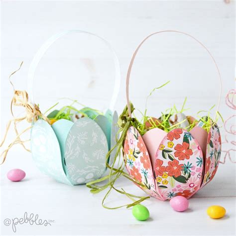 Spring Tulip Baskets Project Idea Scrapbook In 2025 Easter