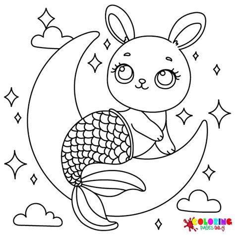 Free Printable Mermaid Coloring Pages Immerse Yourself In A Magical