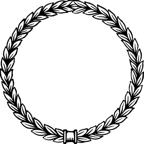 Free Vector Art Vintage Laurel Wreath Free Vector Art Greek