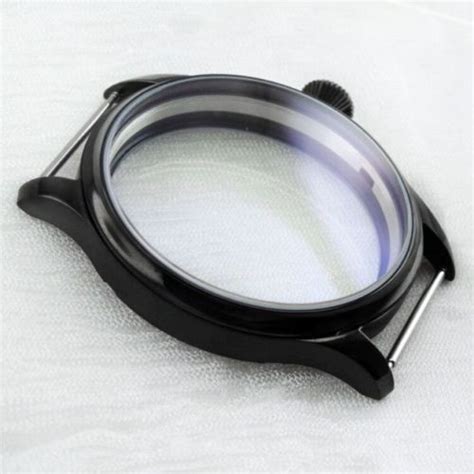 mm stainless steel  case fit  seagull st eta