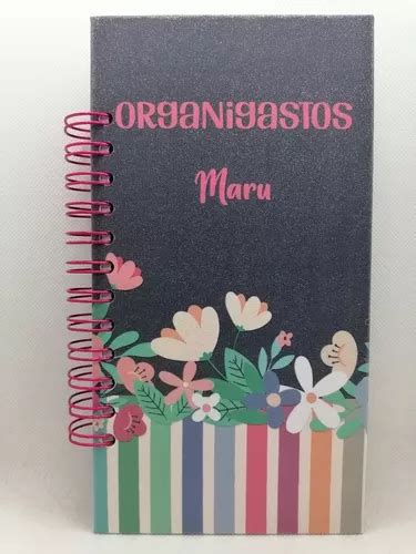 Libreta De Control De Gastos Organigastos Modelo Floral Env O Gratis