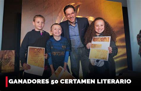 Ganadores 50 Certamen Literario CDI Informa