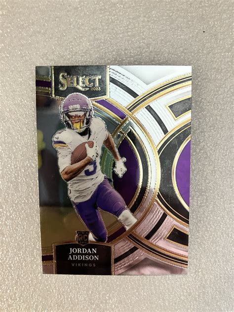 Panini Select Premier Level Jordan Addison Rc Ebay