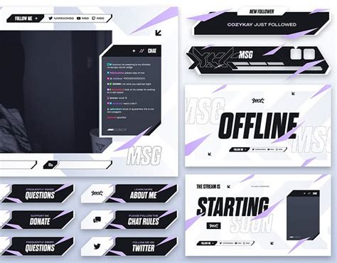 Msg Logo Design Stream Package Kayla Wong Disenos De Unas