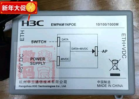 Usd New Original H C Poe Injector Ap Power Supply Ewpam Npoe