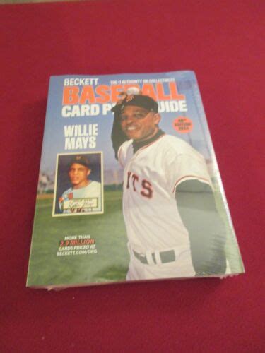 New Beckett Baseball Card Annual Price Guide Th Edition Willie