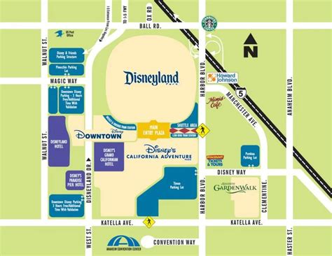 Printable Disneyland Map 2023