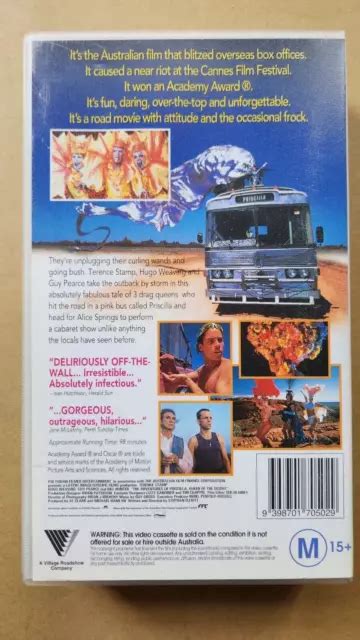 The Adventures Of Priscilla Queen Of Desert Vhs Video Cassette