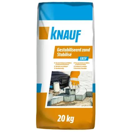 Knauf Stabilis M Lange Sable Ciment Pr T L Emploi Gris Kg