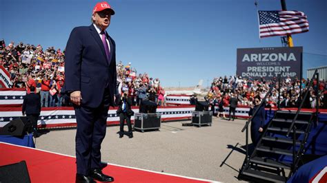 President Donald Trump in Arizona: Live updates