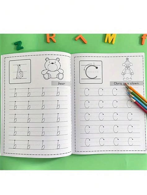 Handwriting Workbooks For Educational Writing Practice Includes