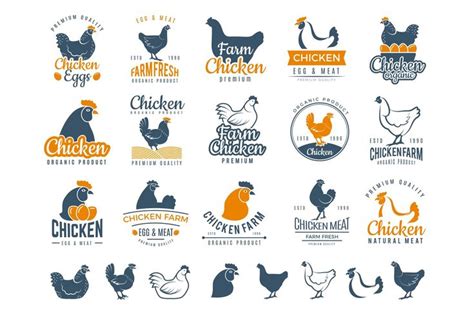 Chicken Badges Fresh Farm Food Onyx In 2025