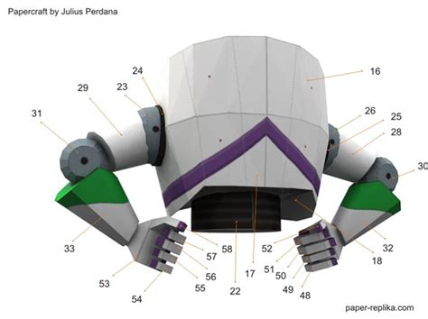 Buzz Lightyear Toy Story Papercraft