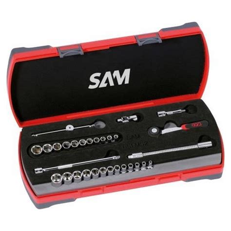 SAM OUTILLAGE Coffret 30 Outils 1 4 Leroy Merlin