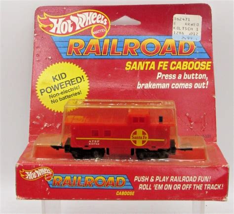 Hot Wheels Railroad Series Santa Fe Caboose Nos Rare Ebay