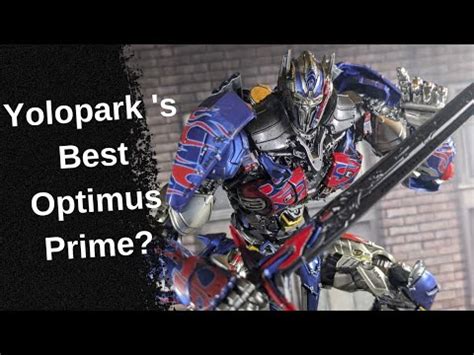 Yolopark The Last Knight Optimus Prime Review YouTube