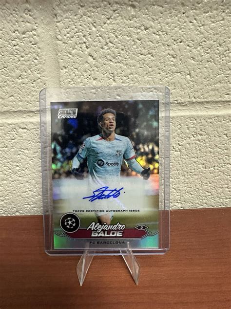 Yahoo オークション 2023 24 Topps Stadium Club Chrome Ucl Autog