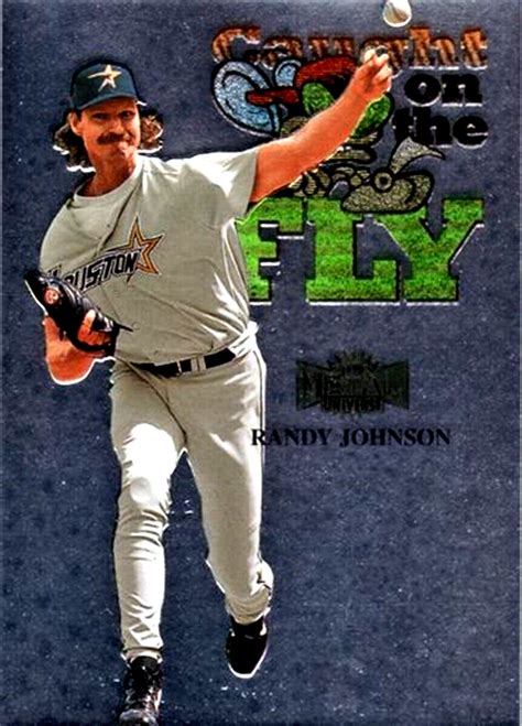 Metal Universe Randy Johnson Houston Astros Hof Ebay