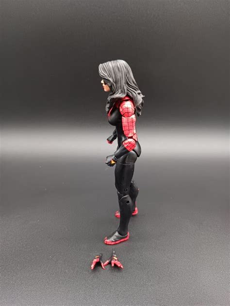 Marvel Legends Series Retro Spider Man Jessica Drew Spider Woman Loose