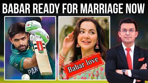 Babar Azam Wedding Scene Is On Babar Azam Hania Amir Story YouTube