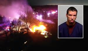 Prosecutors say arsonist lit massive fire that burned down home while