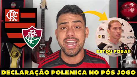 ACABOU A BRINCADEIRA FLAMENGO NÃO JOGA MAIS FILIPE LUIS NÃO QUER MAIS