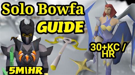 Osrs Solo Commander Zilyana Bowfa Guide Range Saradomin Godwars