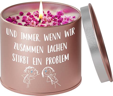 Amazon De Prstenly Geschenke F R Frauen Lavendel Kerze Oz Geschenke