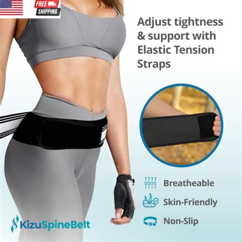 Kizu Relief Belt Sciatica Pain Relief Devices Lower Back Brace And SI