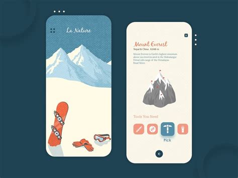 Adventure App Ui Ux App Mobile App Ui Adventure