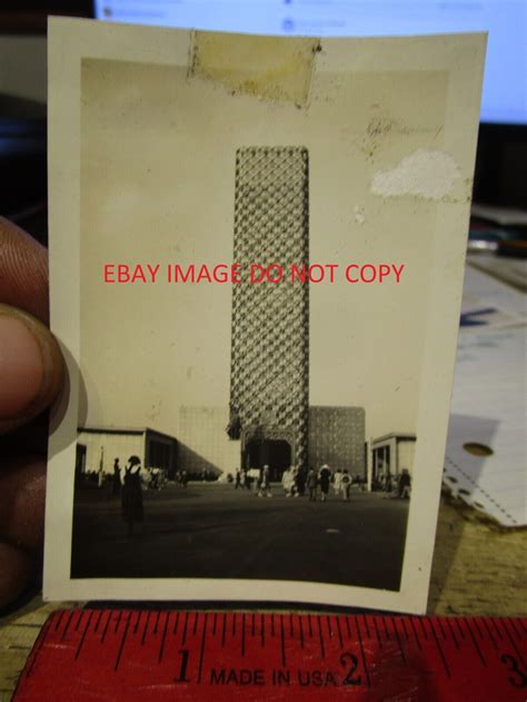 Rare Picture Photo New York World S Fair Poland Polish Building