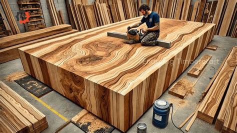 Giant Wood Workshop From Ancient Trees To The Most Luxurious Modern