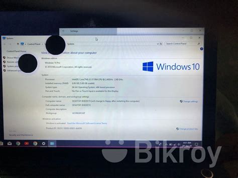 Toshiba Satellite C A I Rd Gen For Sale In Dhanmondi Bikroy