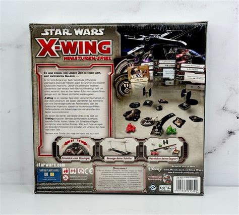 New Sealed Star Wars X Wing Nd Edition Miniatures Game German