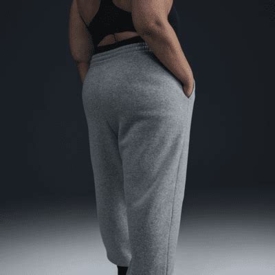 nike sportswear phoenix fleece oversized joggingbroek met hoge taille