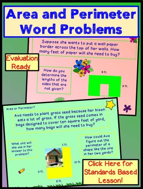 Area And Perimeter Word Problems