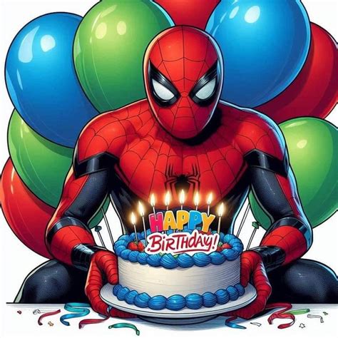 Pin By Oscar Velez On Barbie Happy Birthday Spiderman Spiderman