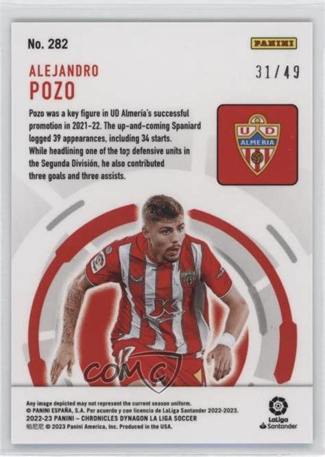 Panini Chronicles Base La Liga Dynagon Blue Alex Pozo