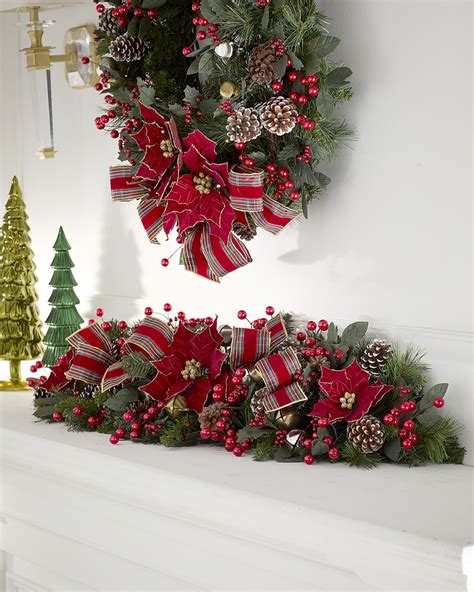 Neiman Marcus 46 Classic Christmas Mantel Garland Horchow