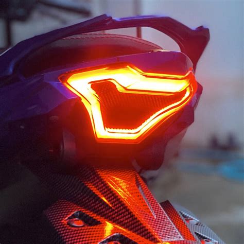 Modified LED Tail Light Super Bright Motorcycle Tail Light For Yamaha