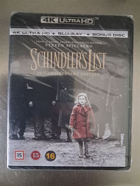 Schindler S List Th Anniversary Edition K P P Tradera