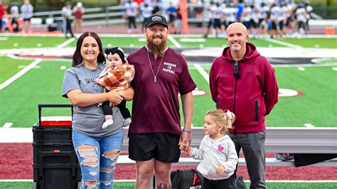 Wes-Del football rallies around strength coach during cancer battle 