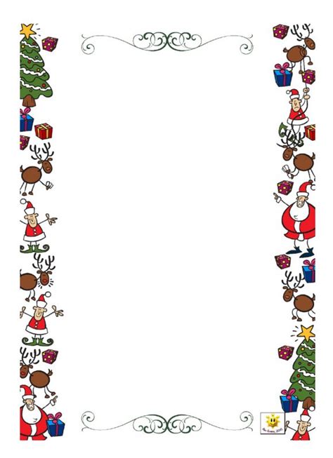 Christmas Border A 4 Free 2023 New Top Most Popular Incredible Nettie