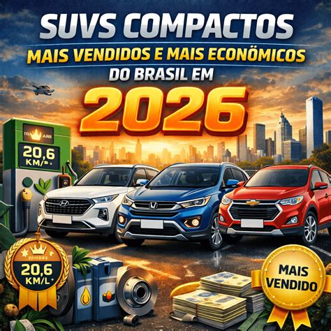 ranking  suvs compactos mais vendidos  economicos