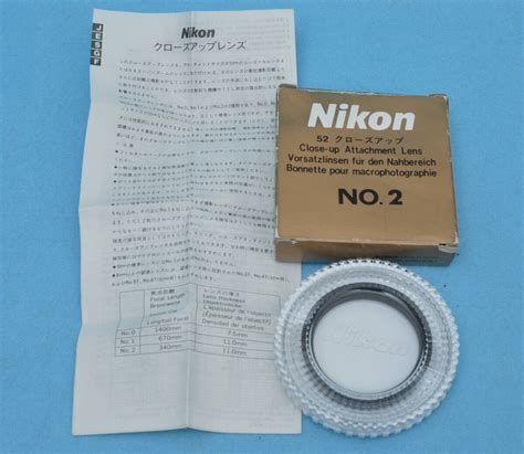 Yahoo オークション 新品 ニコン Nikon 52mm クローズアップレンズ N