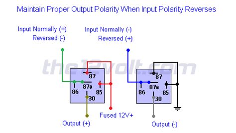 Reverse Polarity Relay Diagram