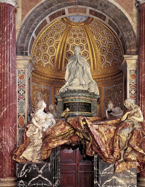 The Tomb Of Alexander VII By Gian Lorenzo Bernini St Peter S