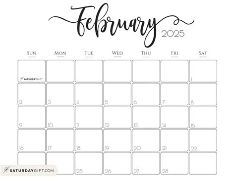 Add Reminders And Notes To My February 2025 Calendar Free Printable