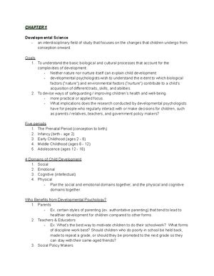 Chapter Lecture Textbook Notes Theories Of Cognitive