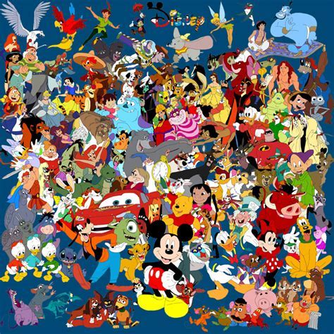 Cartoon Characters From Disney Immuno Oncology